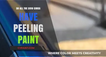 2010 Honda Civic Paint Peeling: A Common Issue?