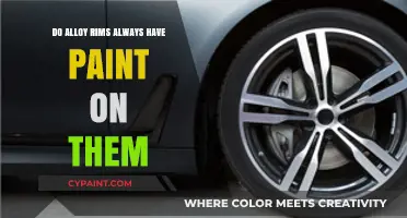 Do Alloy Rims Always Come with Paint? Uncovering the Truth