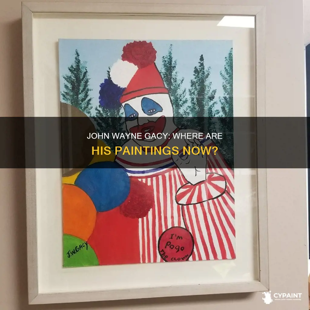 do any of john whane gaceys paintings still exist
