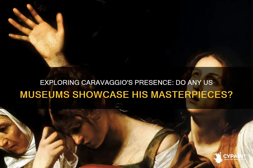 do any us mueums have a caravaggio painting