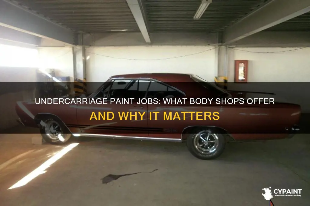 do body shops do undercarriage paint job