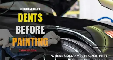 Body Shop Dent Repair: Pre-Painting Process Explained in Detail