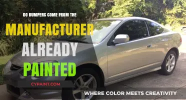 Are Bumpers Pre-Painted by the Manufacturer? The Truth Revealed