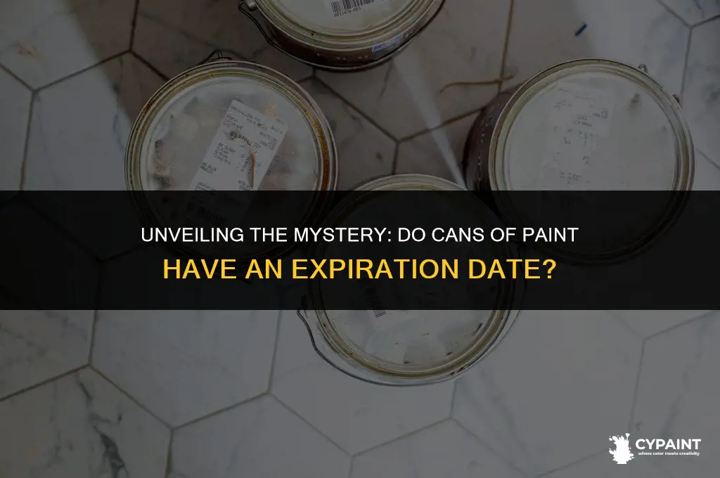 do cans of paint have an expiration date
