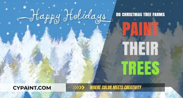 Are Christmas Tree Farms Painting Their Trees? Uncovering the Truth