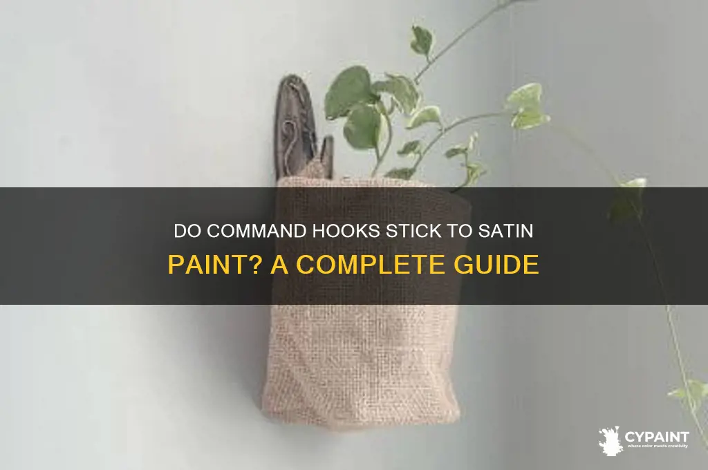 Do Command Hooks Stick To Satin Paint? A Complete Guide | CyPaint