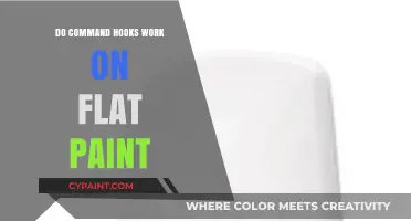 Do Command Hooks Stick on Flat Paint? A Complete Guide