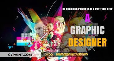 Drawings and Paintings: Boosting Graphic Design Portfolios with Artistic Skills
