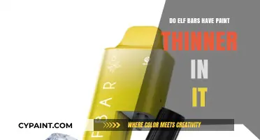 Do Elf Bars Contain Paint Thinner? Uncovering the Truth