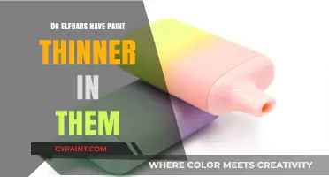 Do Elf Bars Contain Paint Thinner? Uncovering the Truth