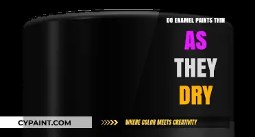 Does Enamel Paint Thicken or Thin as It Dries?