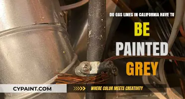 California Gas Line Color Requirements: Must They Be Painted Grey?