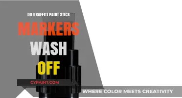Do Graffiti Paint Stick Markers Wash Off? A Quick Guide