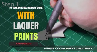 Gundam Panel Markers and Lacquer Paints: Compatibility Explained