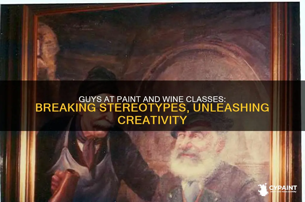 do guys go to paint and wine classes