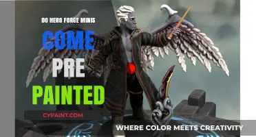 Are Hero Forge Minis Pre-Painted? A Quick Guide