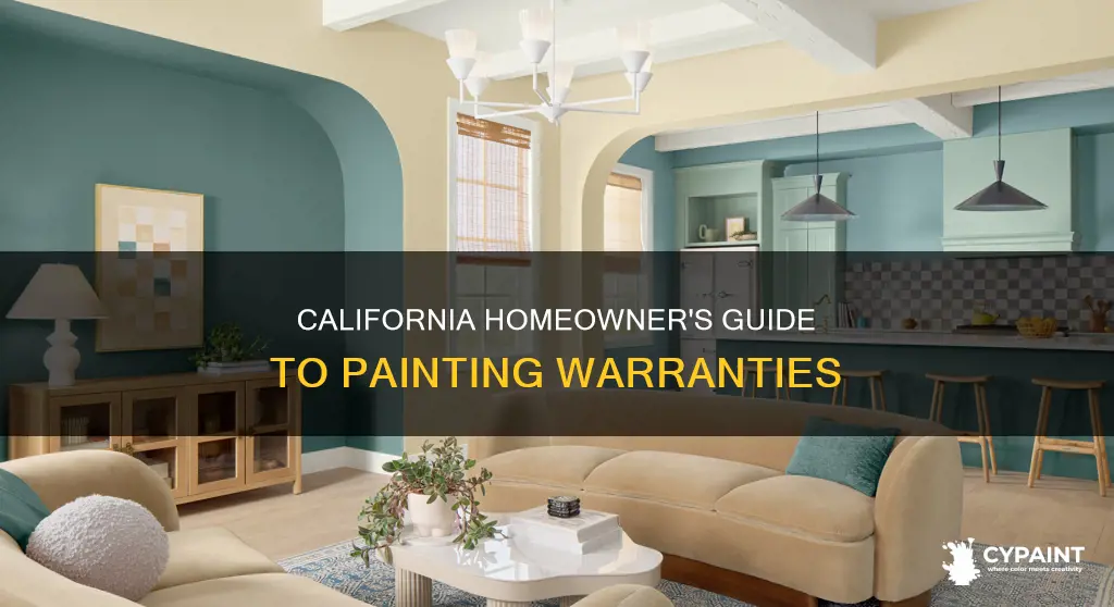 do homeowners have a warranty for painting in california