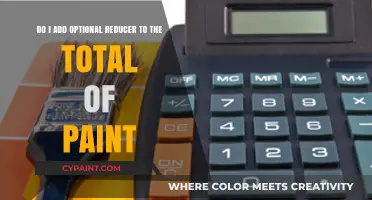Should You Include Optional Reducer in Your Total Paint Calculation?