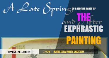 Ekphrastic Art: Should You Include the Painting?