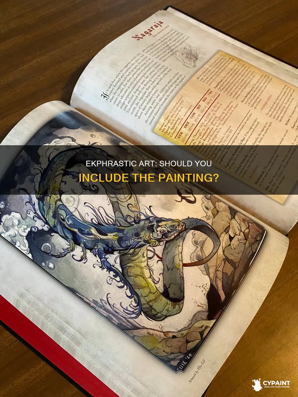 do i add the image of the ekphrastic painting