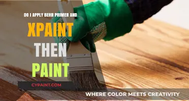 Primer, Paint, and XPaint: What's the Order?