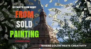 How to Report Money Made From Selling Paintings