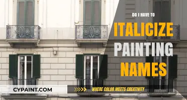 Italicizing Painting Names: Essential Rules for Proper Art Citation