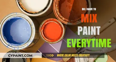 Mixing Paint Every Time: Is It Necessary or a Myth?