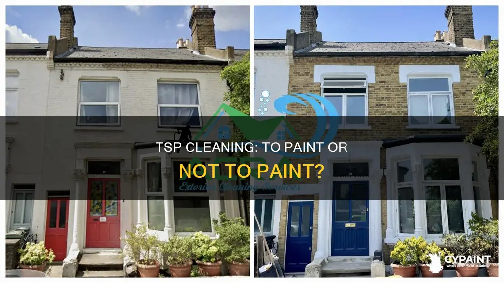 do i have to paint after cleaning with tsp