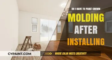 Crown Molding: Painting Before or After Installation?