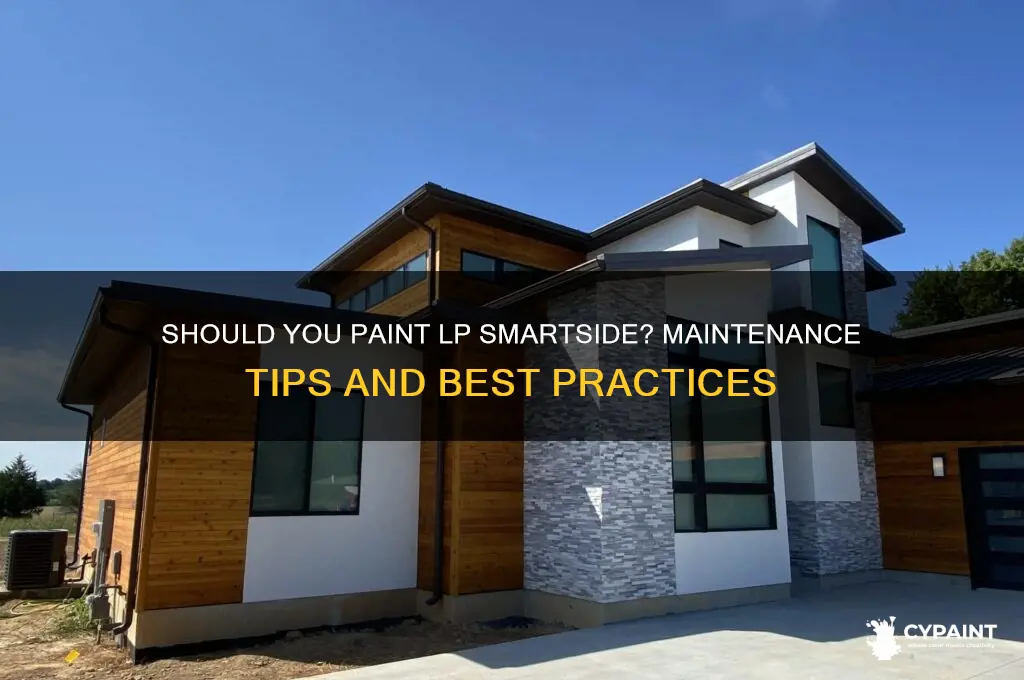 do i have to paint lp smartside
