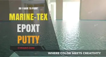 Marine-Tex Epoxy Putty: To Paint or Not to Paint?