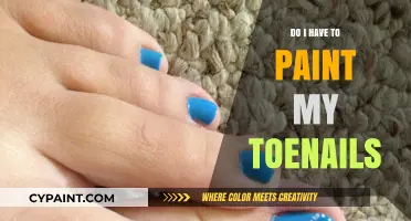 To Paint or Not: The Toenail Dilemma Explored