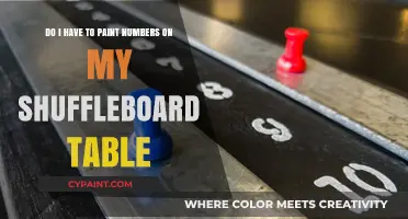 Shuffleboard Table Numbers: Are They Necessary for Your Game?