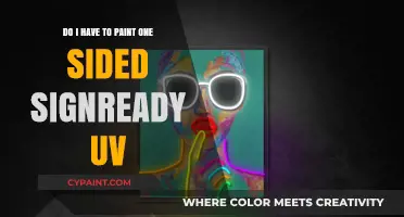 UV Painting: One-Sided Sign Ready?