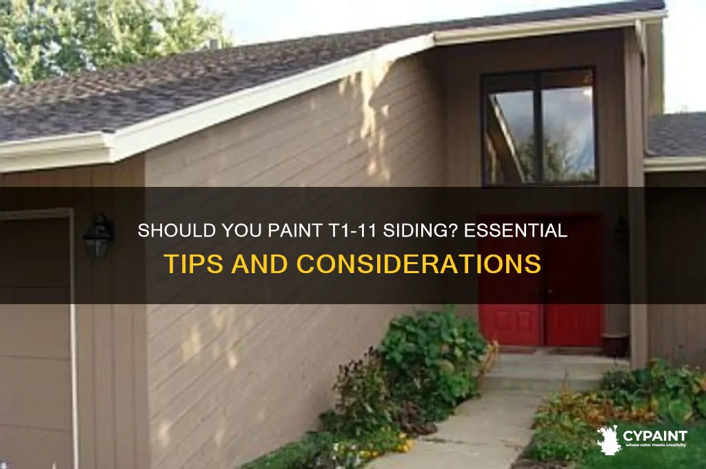 do i have to paint t1-11