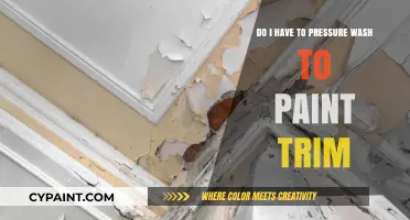 Pressure Washing Before Painting Trim: Is It Necessary?