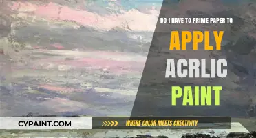 Priming Paper for Acrylics: Is It Necessary or Optional?