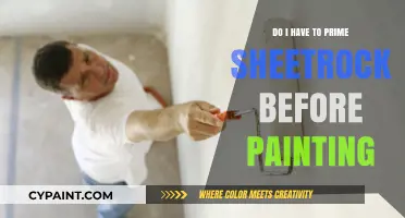 Should You Prime Sheetrock Before Painting? Essential Prep Tips Revealed