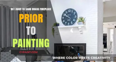 Sanding Brass Fireplaces: Essential Prep Step Before Painting or Not?
