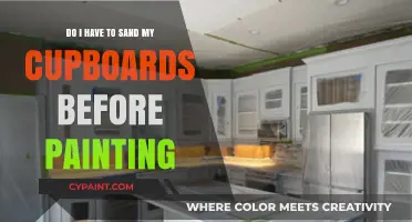 Sanding Cupboards Before Painting: Is It Necessary?