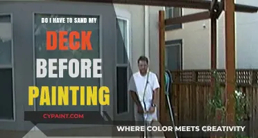 Sand or No Sand: Deck Painting Prep