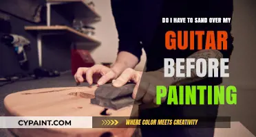Sanding Your Guitar: Essential Prep Step Before Painting or Not?