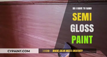 Sanding Semi-Gloss Paint: Is It Necessary Before Repainting?