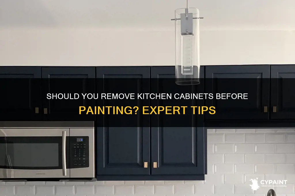do i have to send my kitchen cabines before painting