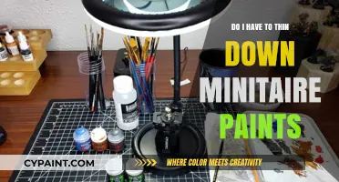 Should You Thin Minitaire Paints? Tips for Smooth Miniature Painting