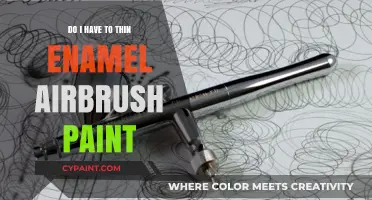 Thinning Enamel Airbrush Paint: Essential Tips for Smooth Application