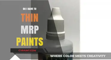 Should You Thin MRP Paints? A Comprehensive Guide for Beginners