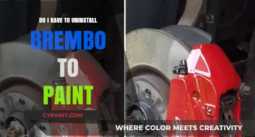 Painting Brembo Calipers: Uninstall Required or Not?