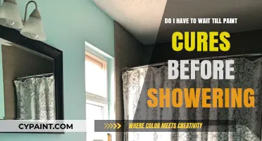 Can You Shower Before Paint Cures? Essential Tips for Freshly Painted Bathrooms